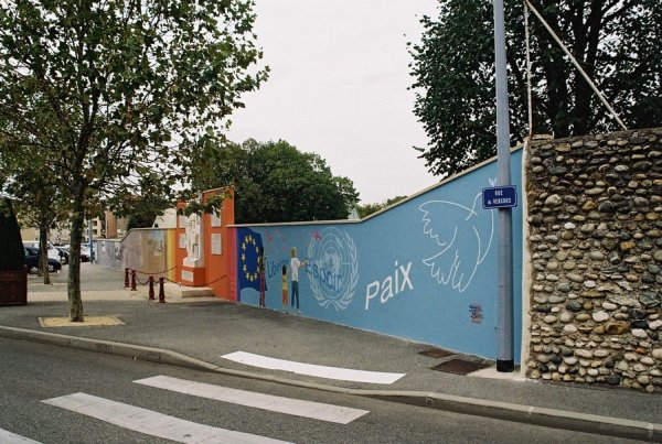 Inauguration de la fresque, photo 1